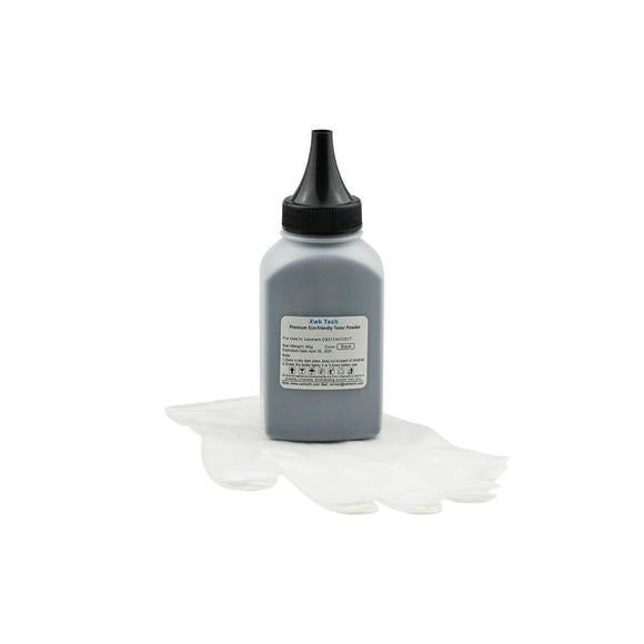 XWK Toner powder refill kit for Lexmark 701 702 708 CS310 CS410 CS510 black no chip 4000 pages
