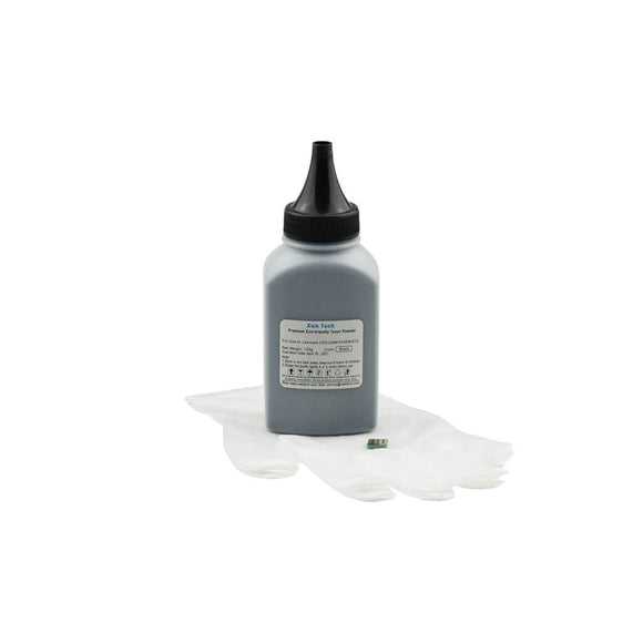 XWK toner powder refill kit for Lexmark 604 MX310 MX410 MX511 MX611 black with chip LA 60F4000 2500 pages